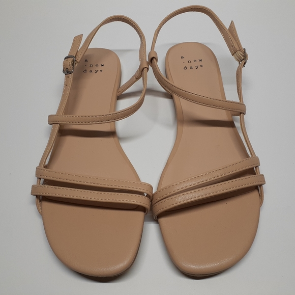 a new day Shoes - A New Day Tan Sandals, Size 6, Womens